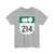 PEI Highway 214 (Canada) (Road Sign) T-Shirt