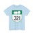 PEI Highway 321 (Canada) (Road Sign) T-Shirt