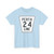 Perth County Line 24 (Canada) (Road Sign) T-Shirt