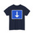 Pil nedåt (Sweden) (Road Sign) T-Shirt