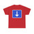 Pil nedåt (Sweden) (Road Sign) T-Shirt