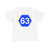 Pref Route Sign 63 jct (Japan) (Road Sign) T-Shirt