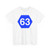 Pref Route Sign 63 jct (Japan) (Road Sign) T-Shirt