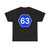 Pref Route Sign 63 jct (Japan) (Road Sign) T-Shirt