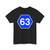 Pref Route Sign 63 jct (Japan) (Road Sign) T-Shirt