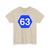 Pref Route Sign 63 jct (Japan) (Road Sign) T-Shirt