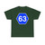 Pref Route Sign 63 jct (Japan) (Road Sign) T-Shirt