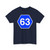 Pref Route Sign 63 jct (Japan) (Road Sign) T-Shirt