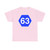 Pref Route Sign 63 jct (Japan) (Road Sign) T-Shirt