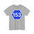Pref Route Sign 153 jct (Japan) (Road Sign) T-Shirt