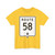QC-58 1952 (Canada) (Road Sign) T-Shirt