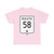 QC-58 1952 (Canada) (Road Sign) T-Shirt