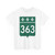 Qc363 (Canada) (Road Sign) T-Shirt