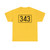 R343-SRB (Serbia) (Road Sign) T-Shirt