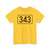 R343-SRB (Serbia) (Road Sign) T-Shirt