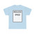 Reduced Speed Blank (United States) (Road Sign) T-Shirt
