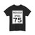 Reduced Speed 75 (United States) (Road Sign) T-Shirt