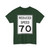 Reduced Speed 70 (United States) (Road Sign) T-Shirt