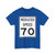 Reduced Speed 70 (United States) (Road Sign) T-Shirt