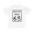 Reduced Speed 65 (United States) (Road Sign) T-Shirt