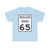 Reduced Speed 65 (United States) (Road Sign) T-Shirt