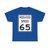 Reduced Speed 65 (United States) (Road Sign) T-Shirt