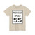 Reduced Speed 55 (United States) (Road Sign) T-Shirt