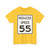 Reduced Speed 55 (United States) (Road Sign) T-Shirt