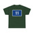 Riksväg 11 (Sweden) (Road Sign) T-Shirt