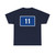 Riksväg 11 (Sweden) (Road Sign) T-Shirt