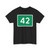 Riksvei 42 (Norway) (Road Sign) T-Shirt