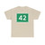 Riksvei 42 (Norway) (Road Sign) T-Shirt
