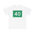 Riksvei 40 (Norway) (Road Sign) T-Shirt