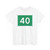 Riksvei 40 (Norway) (Road Sign) T-Shirt