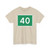 Riksvei 40 (Norway) (Road Sign) T-Shirt
