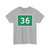 Riksvei 36 (Norway) (Road Sign) T-Shirt