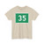 Riksvei 35 (Norway) (Road Sign) T-Shirt