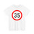 RO road sign C29 35 (Romania) (Road Sign) T-Shirt