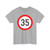 RO road sign C29 35 (Romania) (Road Sign) T-Shirt