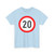 RO road sign C29 20 (Romania) (Road Sign) T-Shirt