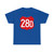 RO Roadsign 28D (Romania) (Road Sign) T-Shirt