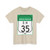 Road marker SH IN-AP 35 (India) (Road Sign) T-Shirt