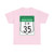 Road marker SH IN-AP 35 (India) (Road Sign) T-Shirt