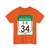 Road marker SH IN-AP 34 (India) (Road Sign) T-Shirt