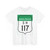 Road marker SH IN-AP 117 (India) (Road Sign) T-Shirt