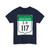 Road marker SH IN-AP 117 (India) (Road Sign) T-Shirt