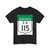 Road marker SH IN-AP 115 (India) (Road Sign) T-Shirt