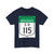 Road marker SH IN-AP 115 (India) (Road Sign) T-Shirt