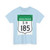 Road marker SH IN-AP 185 (India) (Road Sign) T-Shirt