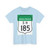 Road marker SH IN-AP 185 (India) (Road Sign) T-Shirt